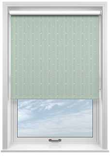Puddle Down, Duck Stripe Egg - Twist&Fit Roller Blind